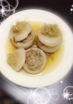 かぶの肉詰め-レシピのメイン写真