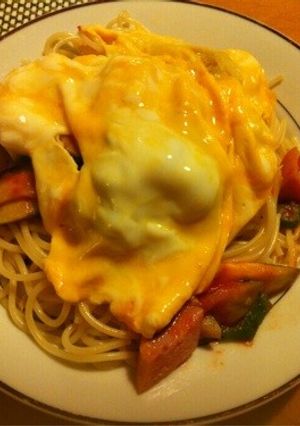 ピカタ風パスタ-レシピのメイン写真