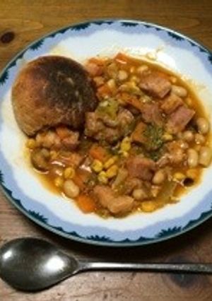 ベジタブル・ポークビーンズ-レシピのメイン写真