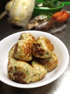 【鍋に】ふんわり焼つくね~はんぺん入り~-レシピのメイン写真