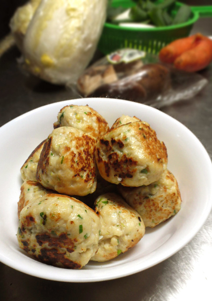 【鍋に】ふんわり焼つくね～はんぺん入り～-レシピのメイン写真