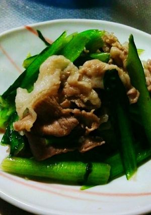 簡単青菜炒め-レシピのメイン写真