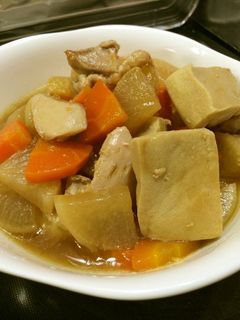 時短でもほっこり♡大根と高野豆腐の煮物-レシピのメイン写真