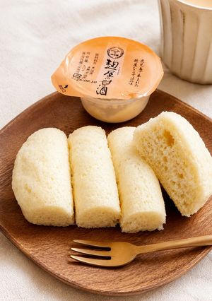 米粉で作る！甘酒バナナ蒸しパン-レシピのメイン写真
