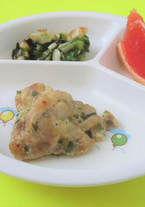 【保育所レシピ】鶏肉のねぎみそ焼き-レシピのメイン写真
