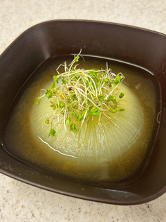 レンジで♪新玉ねぎの昆布茶煮-レシピのメイン写真