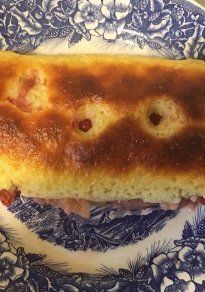ヨーグルトで作るいちごケーキ-レシピのメイン写真