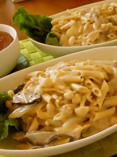 きのこの豆乳パスタ-レシピのメイン写真