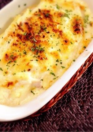 新玉とかぼちゃのグラタン。甘め♪-レシピのメイン写真