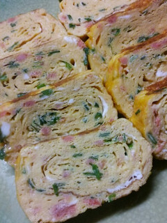 鮭フレークとネギの卵焼き♪-レシピのメイン写真
