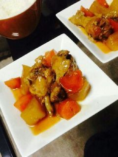 手羽元の甘酢煮-レシピのメイン写真