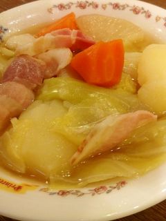新じゃが新玉春キャベほっこりポトフスープ-レシピのメイン写真