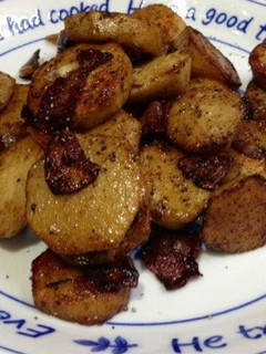 里芋をバルサミコ酢で焼いてみた!-レシピのメイン写真