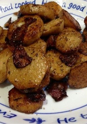 里芋をバルサミコ酢で焼いてみた！-レシピのメイン写真