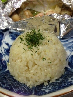 炊飯器で炊く!あっさりガーリックライス-レシピのメイン写真