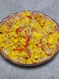 お手軽☆かにたま風卵焼き-レシピのメイン写真