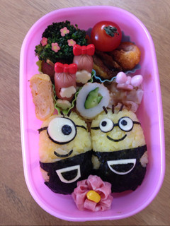 ミニオン キャラ弁-レシピのメイン写真