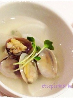 あさりと大根の潮仕立て-レシピのメイン写真