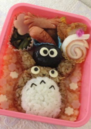 トトロ キャラ弁-レシピのメイン写真