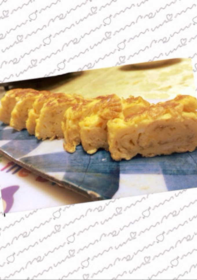 ふわっ♡簡単！甘くておいしい卵焼き♪-レシピのメイン写真