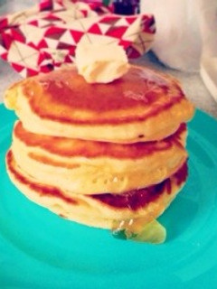 お店みたいなフワフワホットケーキ-レシピのメイン写真