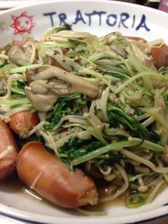 簡単*きのこと水菜のポン酢炒め-レシピのメイン写真
