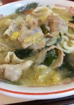 ラーメンの変わりに うどんでウーメン!-レシピのメイン写真