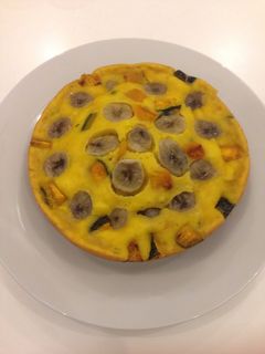 簡単(^^)カボチャとバナナのケーキ-レシピのメイン写真