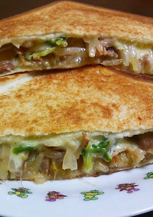 残り物でホットサンド♪-レシピのメイン写真