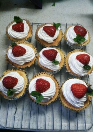 ミルクシフォンのカップケーキ-レシピのメイン写真