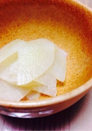 カブ(大根)の甘酢漬け-レシピのメイン写真
