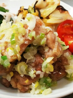 暑い日に速攻!サッパリ♪鶏ネギポン酢☆-レシピのメイン写真