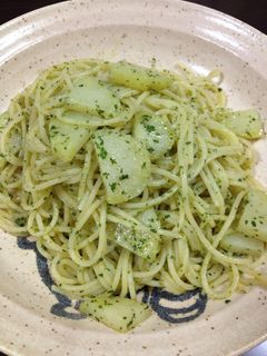 *青じそでジェノベーゼパスタ*-レシピのメイン写真