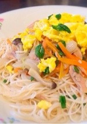 簡単★素麺チャンプルー★そうめん炒め-レシピのメイン写真