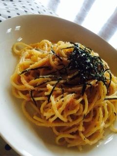 楽チン♪たらこパスタ♪-レシピのメイン写真