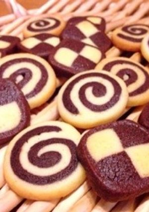 バニラ&チョコ*クッキー-レシピのメイン写真