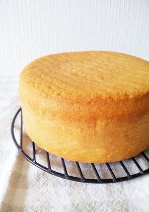 基本のスポンジケーキ-レシピのメイン写真