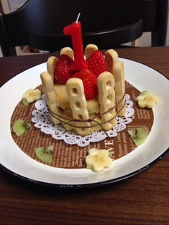 1歳誕生日ケーキ-レシピのメイン写真