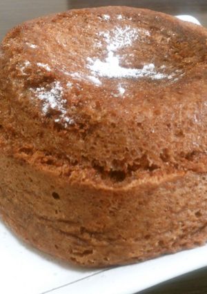 レンジで2分♪ふわふわケーキ-レシピのメイン写真