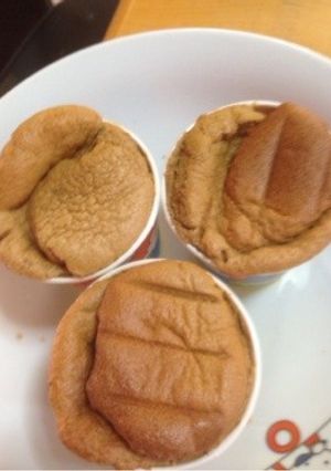 型いらず♪簡単紙コップでコーヒーシフォン-レシピのメイン写真