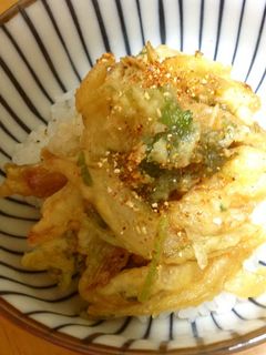 かき揚げ天丼♪-レシピのメイン写真