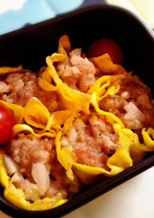 薄焼き卵でレンチンシュウマイ☆-レシピのメイン写真