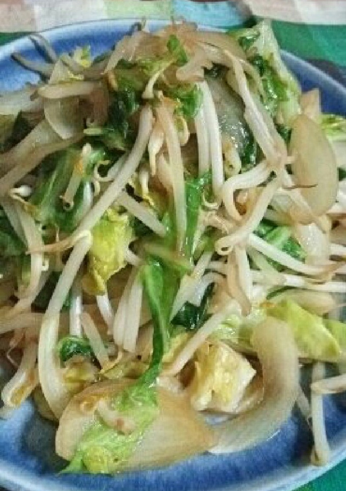 春ｷｬﾍﾞﾂの野菜炒め-レシピのメイン写真