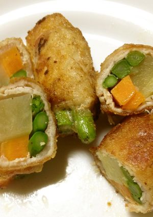 豚肉の野菜巻-レシピのメイン写真