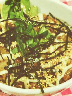 簡単カフェご飯☆蓮根&そぼろのテリマヨ丼-レシピのメイン写真
