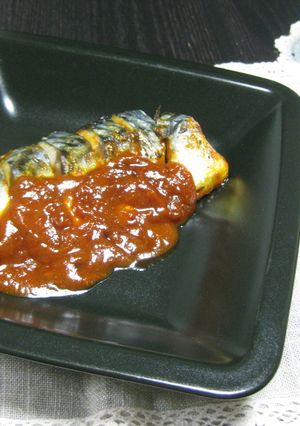 鯖のトマトソース-レシピのメイン写真
