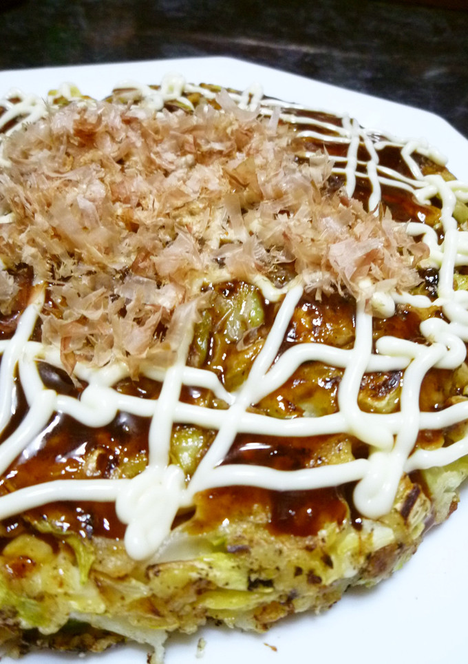 簡単☆小麦粉とほんだしのお好み焼き-レシピのメイン写真