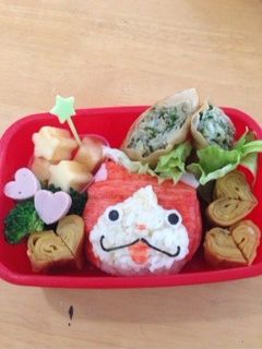 キャラ弁!妖怪ウォッチ☆じばにゃん☆-レシピのメイン写真