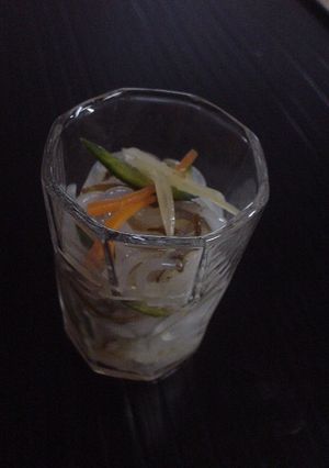 もずくと白滝の酢の物-レシピのメイン写真