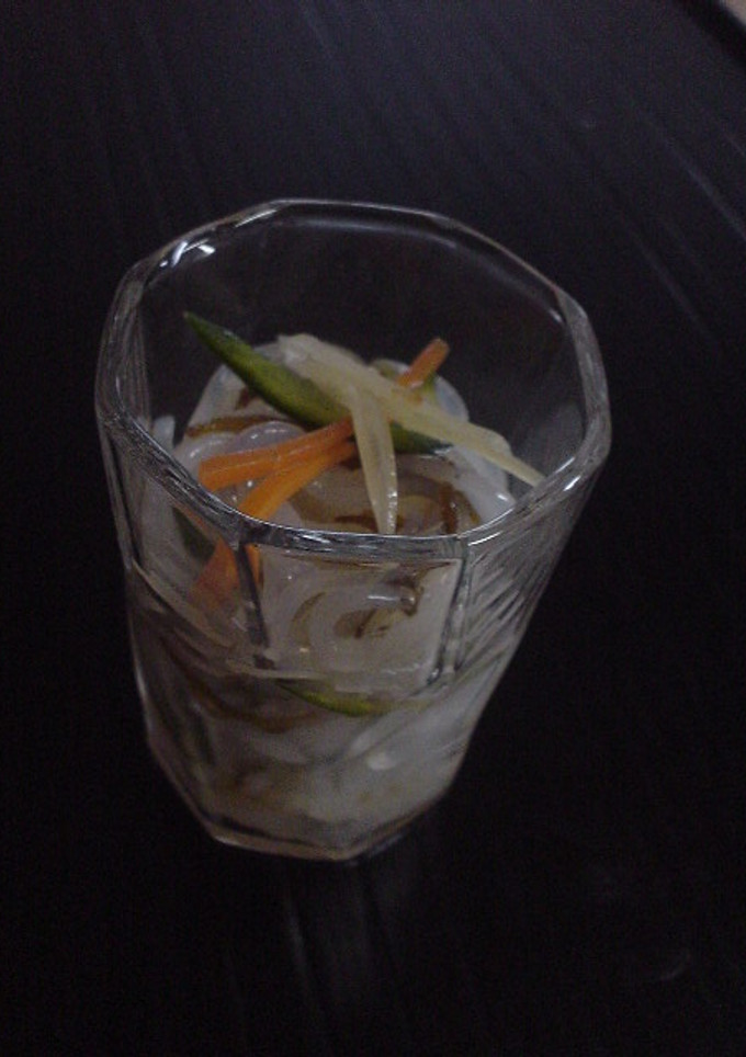 もずくと白滝の酢の物-レシピのメイン写真